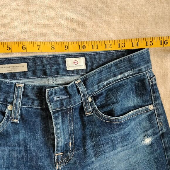 Adriano Goldschmeid The Ex Boyfriend Slim Slouchy Slim Size 27 - Picture 11 of 12